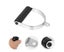 1Set Fitness Equipment Accessories Single Handle Strength Training Tool Carousel 4