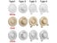 80mm ABS Wall Hole Cover Self Adhesive Decor Cap With Hooks Carousel 6