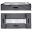 2Pcs Large Capacity 90L Under Bed Fabric Storage Bag Carousel 3
