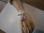 VTG. STG SILVER CHAIN BRACELET + TBAR & TOBY JUG CHARM (25.3gms) Carousel 6