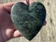 $1 Res!! Pounamu XL heart pendant *Serpentine* Carousel 4