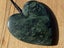 $1 Res!! Pounamu XL heart pendant *Serpentine* Carousel 2
