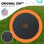 Kahuna 10Ft Round Trampoline With Ladder Net Safety Pad Cover Orange Outdoor Toy Carousel 6