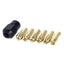 7pcs/lot dremel Brass Collet 1.0/1.6/2.0/2.4/3.0/ +dremel check M8*0.75 Carousel 5