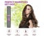 Cordless Hair Straighteners Curler 2 in 1, Mini Portable Travel Wireless Flat Carousel 2