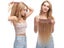 8"-24" Clip In One Piece Hair Extensions Real Human Hair Weft Straight Clip In Carousel 4