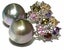 Inspirational 11-11.5mm Grey Green Tahitian Pearl Earrings Carousel 4