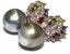 Inspirational 11-11.5mm Grey Green Tahitian Pearl Earrings Carousel 5