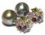 Inspirational 11-11.5mm Grey Green Tahitian Pearl Earrings Carousel 6