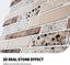 Self Adhesive 3D Wall Tiles Brick Wallpaper Clearance Carousel 3