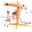 10pc Hape Crane Lift Construction Vehicle Play Set Wood Toy Kids Toddler 3y+ ORG Carousel 3