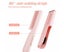 Electric Hair Straightener Brush Comb Mini Hair Curler Fast Heating Men Beard Carousel 3