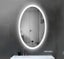 Oval LED Mirror With Demister W400 X H800 Carousel 1
