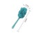 Long Handle Bath Brush Mesh Sponge Back Scrubber Shower Cleaning Massager Blu Carousel 5
