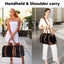 Slimbridge Garment Bags 2 in 1 Hanging Suit Convertible Travel Duffle Black Carousel 6