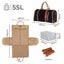 Slimbridge Garment Bags 2 in 1 Hanging Suit Convertible Travel Duffle Black Carousel 10