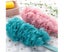 Daxstar 3 Pack Back Scrubber for Shower Long Handle Soft Nylon Mesh Bath Ball Carousel 4