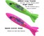 Large Pool Toy Diving Torpedo Toy Underwater Game Swimming Pool Toy For Kid Carousel 3
