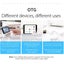 Usb 2.0 Desktop Hub With Micro Usb Cable And Power Supply Carousel 4