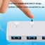 Usb 3.0 4-Port Type-C Aluminum Alloy Hub 120Cm Cable Carousel 5