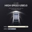3-In-1 Usb Aluminum Mini Hub Adapter Carousel 7
