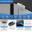 5-Port Usb3.0 Clamp Hub In Aluminum Alloy Black Carousel 2