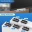 5-Port Usb3.0 Clamp Hub In Aluminum Alloy Black Carousel 4