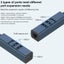 4-In-1 Usb3.0 + Dual Usb2.0 + Rj45 Hub Adapter Carousel 2