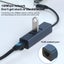 4-In-1 Usb3.0 + Dual Usb2.0 + Rj45 Hub Adapter Carousel 4