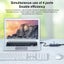 4-In-1 Usb3.0 + Dual Usb2.0 + Rj45 Hub Adapter Carousel 5