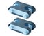 Mop Broom Holder,2pcs Wall Mounted Organizer Self Adhesive Storage Rack Hange Carousel 1