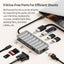 9-In-1 Multi-Function Type-C Hub Adapter Grey Carousel 3