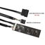 9Pin To 4 9Pin Usb 2.0 Hub For Internal Motherboard 4Pin Powered Carousel 4