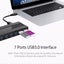 High Speed 7-Port Usb 3.0 Hub With Power Adapter Carousel 12