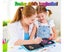 Kids Erasable Doodle Book Set, Reusable Drawing Pads, Preschool Travel Art To Carousel 5