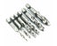 6PCS HSS Hex Shank Tap Drill Bits Metric Thread Screw Compound Tapping Set To Carousel 3