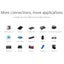 4-Port Usb 3.0 Desktop Hub With Micro Usb Cable Carousel 7