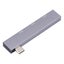 Usb-C To Dual Usb Adapter Silver Carousel 3