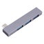 Usb-C To Dual Usb Adapter Silver Carousel 4