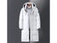 Men's Winter Jacket Hood Feathers Puffer White Duck Long Down Jacket Men Black Carousel 4