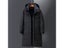 Men's Winter Jacket Hood Feathers Puffer White Duck Long Down Jacket Men Black Carousel 6