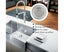 Strainer for kitchen bathroom sink, outer diameter 2.95 inches/7.5 cm (silver Carousel 3