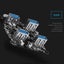 Transparent Usb 3.0 Desktop Hub + 100Cm Micro Usb Cable Carousel 13