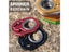 Fingertip Revolve Toys Relief Fidget Anxiety Stress Metal Keyring Spinner Toys Carousel 3