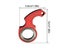 Fingertip Revolve Toys Relief Fidget Anxiety Stress Metal Keyring Spinner Toys Carousel 8