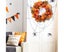 Halloween Artificial Wreath Realistic Durable Simulation Maple Pendant Garlan Carousel 3