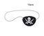 10PCS/Bag Halloween Pirate Eye Patch Costumes Skull Eyeshade Cover Mask Pirat Carousel 1