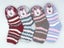 Soft & Warm Fleece Socks (12 pairs) Plush Slipper Sock Winter Fluffy Microfiber Carousel 3