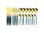 24Pcs Green Gold Cutlery Set Mirror Colorful Flatware Set 304 Stainless Steel Carousel 3