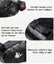 RHINOWALK Waterproof Bike Saddle Seat Bag - 2.5 Liter, Black, high quality Carousel 9